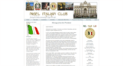 Desktop Screenshot of nigel-italian-club.co.za